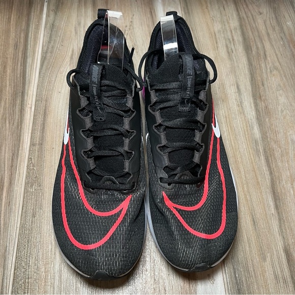 Nike Zoom Fly 4 Black Hyper Violet Mens Running Shoes / Sneakers Size 11 - Picture 3 of 10